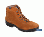 Bota Trekking | Piel de Serraje | Modelo Nijar | Color Camel | Suela Antideslizante