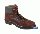 Bota Trekking | Color Marrón | Lona y Tela Acolchada | Modelo Odiel | Suela de Caucho