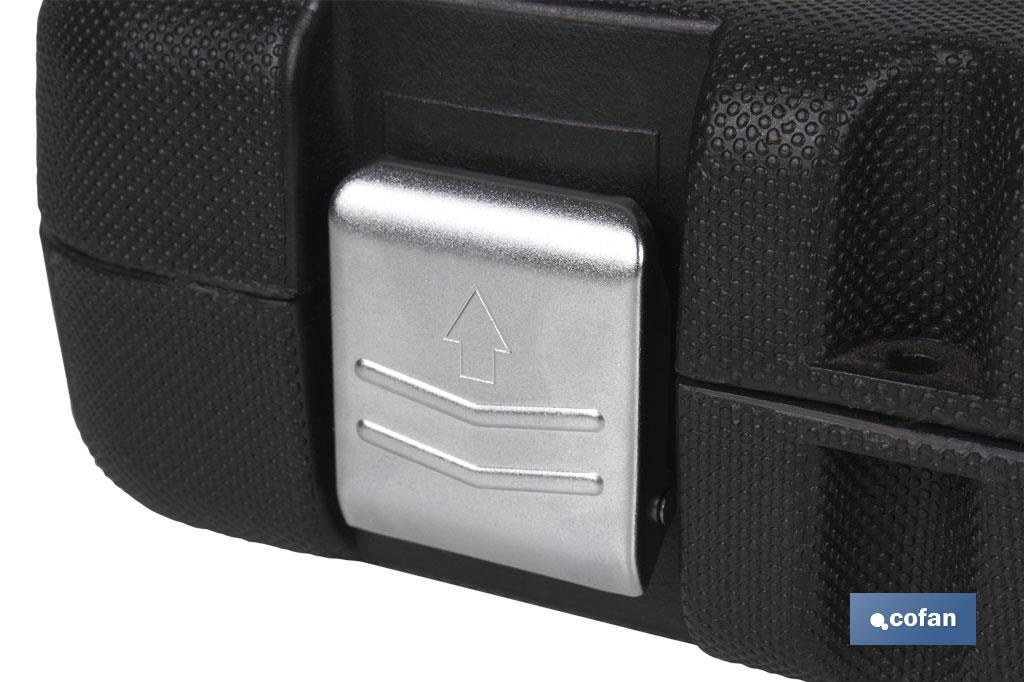 MALETIN 218 PCS PROFESIONAL 1/2, 3/8 Y 1/4