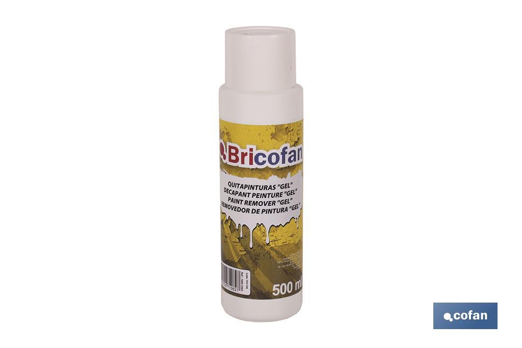 QUITAPINTURAS GEL BRICOFAN (500ML)