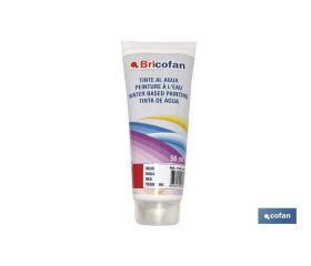 Tinte al agua para dar tono en pinturas | Envase de 50 ml | Diferentes colores