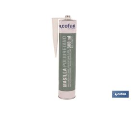 Masilla Selladora Poliuretano | Color Gris | Envase de 300 ml