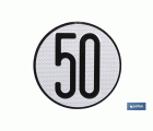 Disco V-4 limitación velocidad (50 km/h)