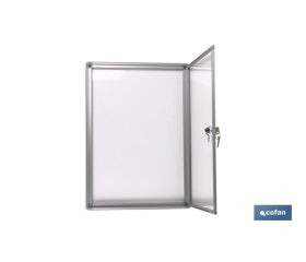 VITRINA PARA IMANES CON CIERRE (350X500MM)