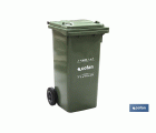 Contenedores para Basura | Capacidad de 120 litros | Fácil transporte