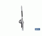 Pistola Lubricante Recta | Fabricada en Aluminio | Manguera Flexible | Boquilla Antigoteo Recta | Pistola de Gran Precisión