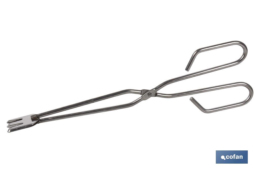 PINZA BARBACOA INOX C/PALA 340 MM