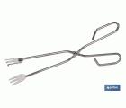 PINZA BARBACOA INOX C/PALA 340 MM