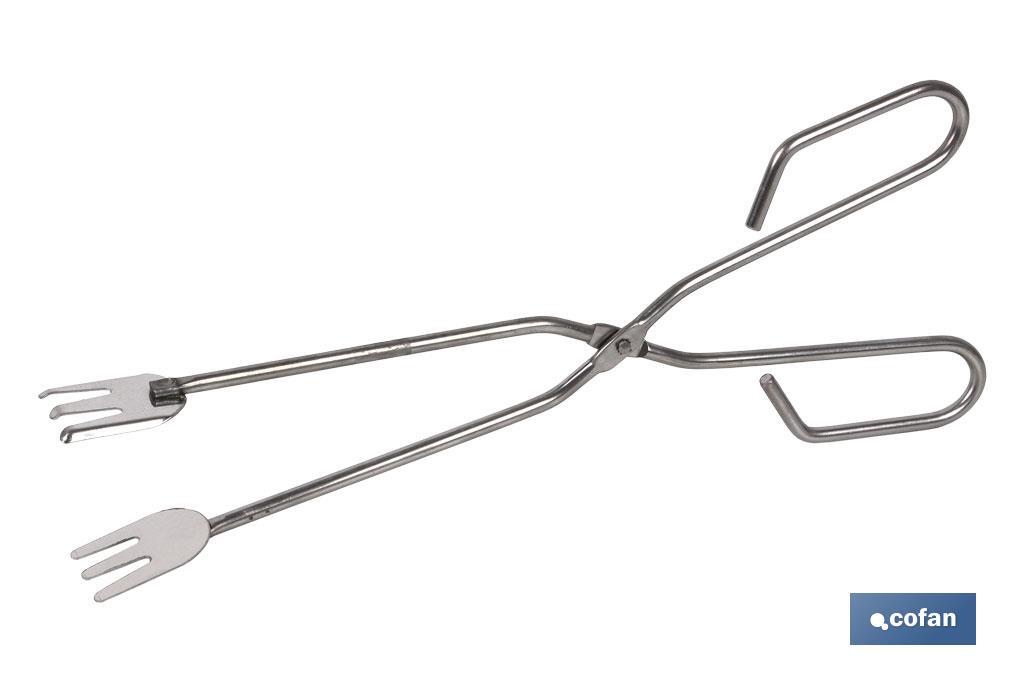 PINZA BARBACOA INOX C/PALA 340 MM