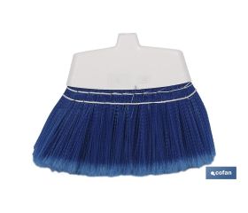 Escoba de Barrer | Modelo Arusa | Color Azul | Uso industrial y doméstico | Para exteriores y jardines