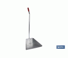 Recogedor Metálico Extra | Modelo Tamar | Metal Galvanizado | Con Mango