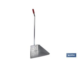 Recogedor Metálico Extra | Modelo Tamar | Metal Galvanizado | Con Mango
