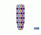 Funda Acolchada Círculos | Medida: 135 X 53 cm