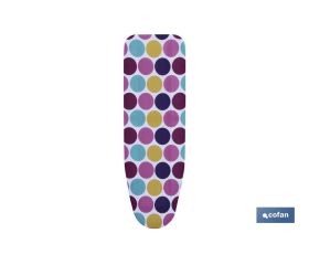Funda Acolchada Círculos | Medida: 135 X 53 cm