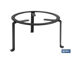 Trébede de Forja | Con Forma Redonda | Medida Ø500 mm | Fabricado en Acero Forjado