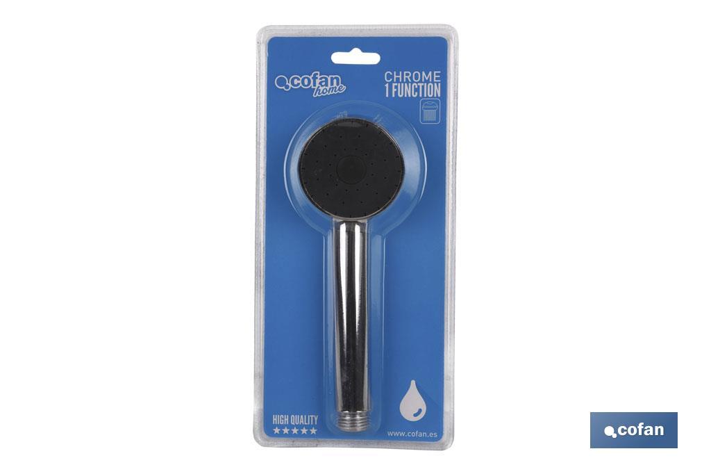 MANGO DUCHA CROMADO CON 1 FUNCION