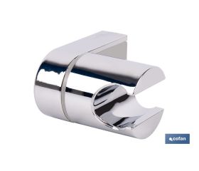 Soporte de ducha para pared | Material: ABS resistente | Soporte ajustable | Disponible en acabado cromado