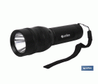 Linterna Aluminio LED 3 Funciones 3.7 x 15cm