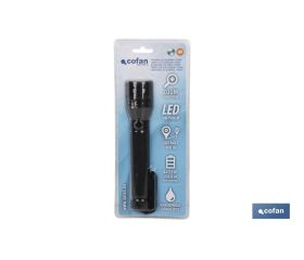 LINTERNA LED ALUM. ZOOM LED 140Lm Ø4 x22 cm