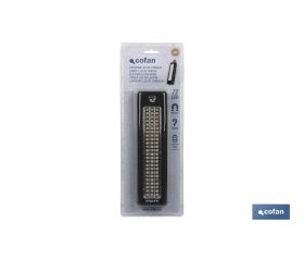 LÁMPARA 72 LED RECTÁNGULAR IMÁN/GANCHO