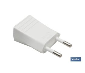 CLAVIJA BIPOLAR BLANCO (10A-250V)