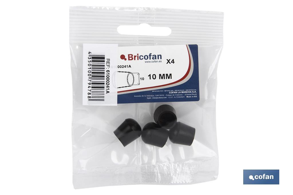 BLÍSTER DE 4 UDS. CONTERA NEGRA 16 MM VENTA UNITARIA