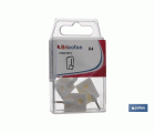 BL 4 UDS SOPORTE DE CORTINAS BLANCO
