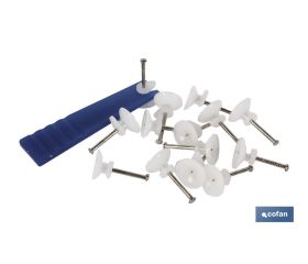 Cuelga fácil con protector