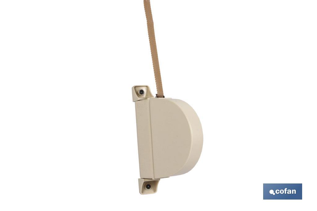 RECOGEDOR ABATIBLE CINTA BLANCO 6MX13MM