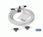 Kit de Nebulización de agua | 6 Metros | Contiene 3 Aspersores | Adecuado para terrazas y jardines