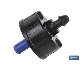 Gotero auto compensante con caudal de 4,1 Litros / Hora | Adaptable a todo tipo de cultivos, plantas y arboles