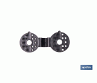 PACK 10 UDS. PINZA NEGRA PARA MALLA DE SOMBREO