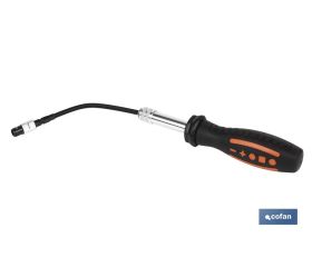 DESTORNILLADOR PORTAPUNTAS VARILLA FLEXIBLE