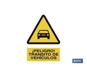 Peligro Tránsito de Vehículos