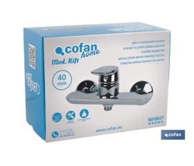 GRIFO MONOMANDO DUCHA 40 MM MODELO RIFT