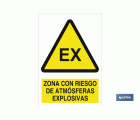 Zona con riesgo de atmósferas explosivas