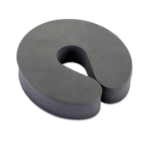 B2011-G Protector Salvadedos para puertas y ventanas. Gris. 100 x 100 x 20 mm