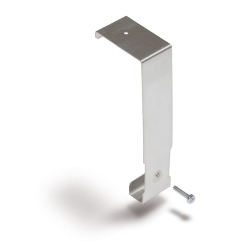 B3100-E Soporte puerta para percheros. Acero Inoxidable. 150 55 mm