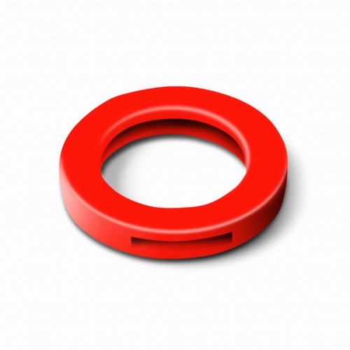 B5007-R Anilla identificación llave. Rojo. Ø 26 mm