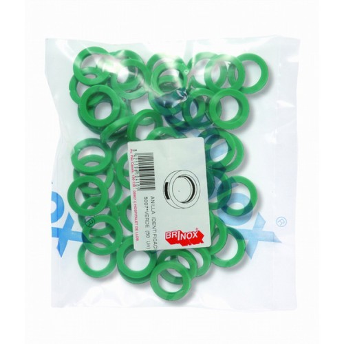 Mod. B5007-V Anilla identificación llave. Verde. Ø 26 mm [Bolsa 50 unidades]