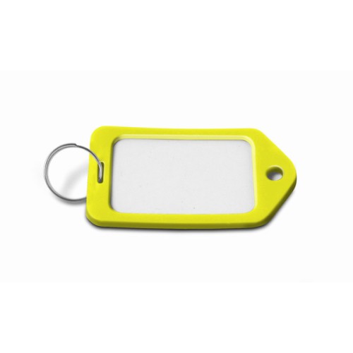 B5012-A Portaetiquetas Grande. Amarillo. 63 x 39 mm