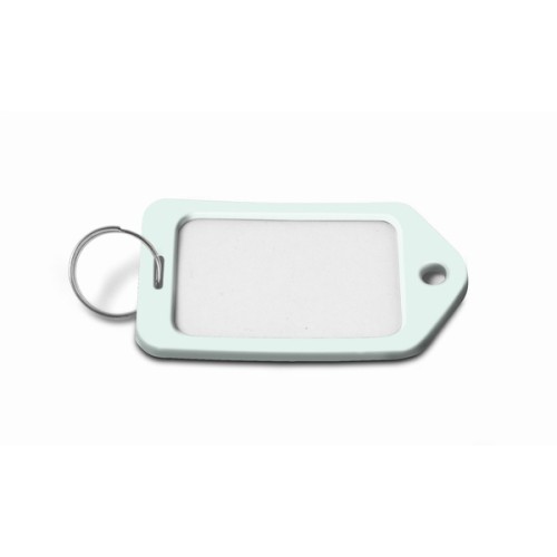 B5012-B Portaetiquetas Grande. Blanco. 63 x 39 mm