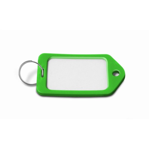 B5012-V Portaetiquetas Grande. Verde. 63 x 39 mm