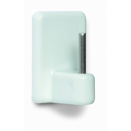 B5017-B Percha Visillos. Blanco. 19 x 27 mm