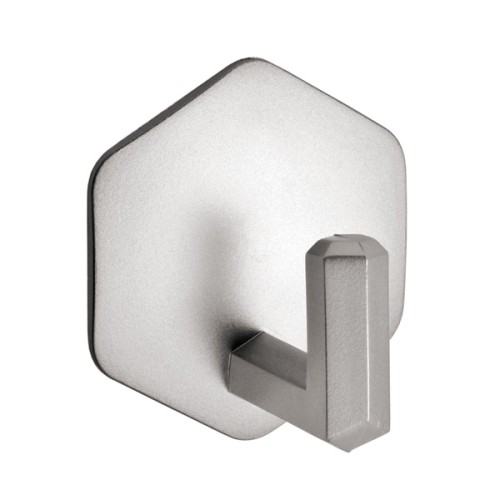 B5021-F Percha Hexagonal. Cromado mate. 44 x 49 mm