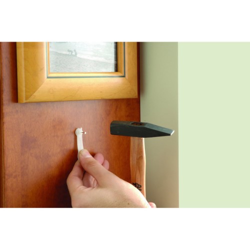 Mod. B5063-H Soporte multiuso. Transparente. Ø 11 mm [Blister 15 uds + aplic.]