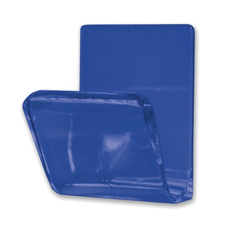 B5203-C Percha Master Adhesiva. Plástico. Azul transparente