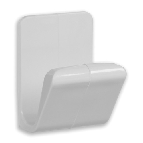 B5204-B Percha Mini Master Adhesiva. Plástico. Blanco