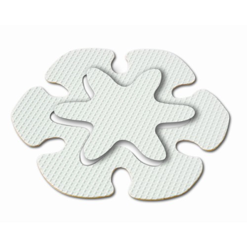 B6014-B Antideslizante Bañera. Blanco. 115 x 155 mm