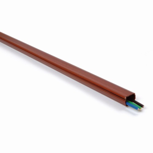 B6070-Z Canal instalaciones. Madera Oscura. 200 cm. Mediano